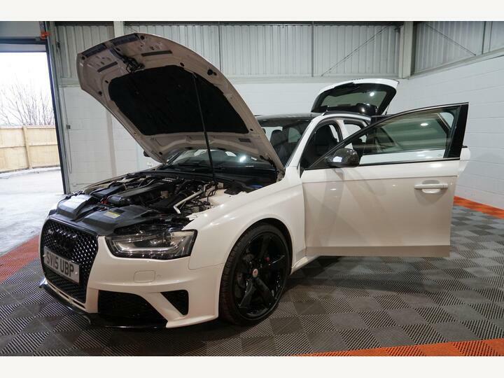 Audi RS4 Avant 4.2 Fsi V8 S Tronic Quattro Euro 5 White #5