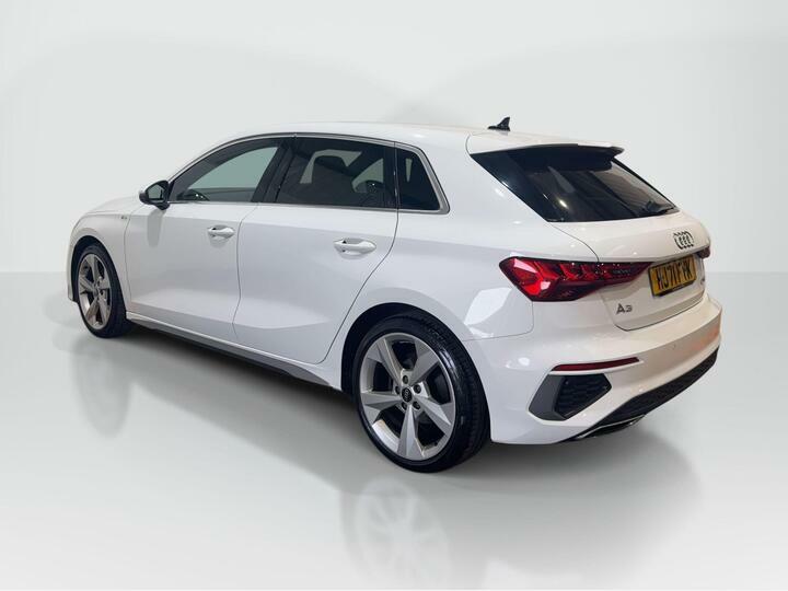 Audi A3 1.5 Tfsi 35 S Line Sportback Euro 6 Ss White #2