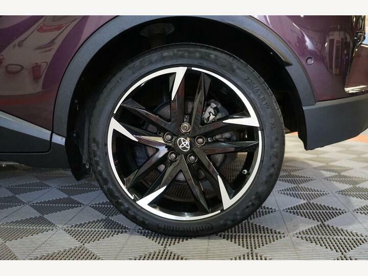 Toyota C-Hr 1.8 Vvt-h Gr Sport Cvt Euro 6 Ss YE72HOJ Purple #4