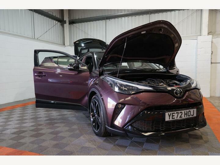 Toyota C-Hr 1.8 Vvt-h Gr Sport Cvt Euro 6 Ss YE72HOJ Purple #5