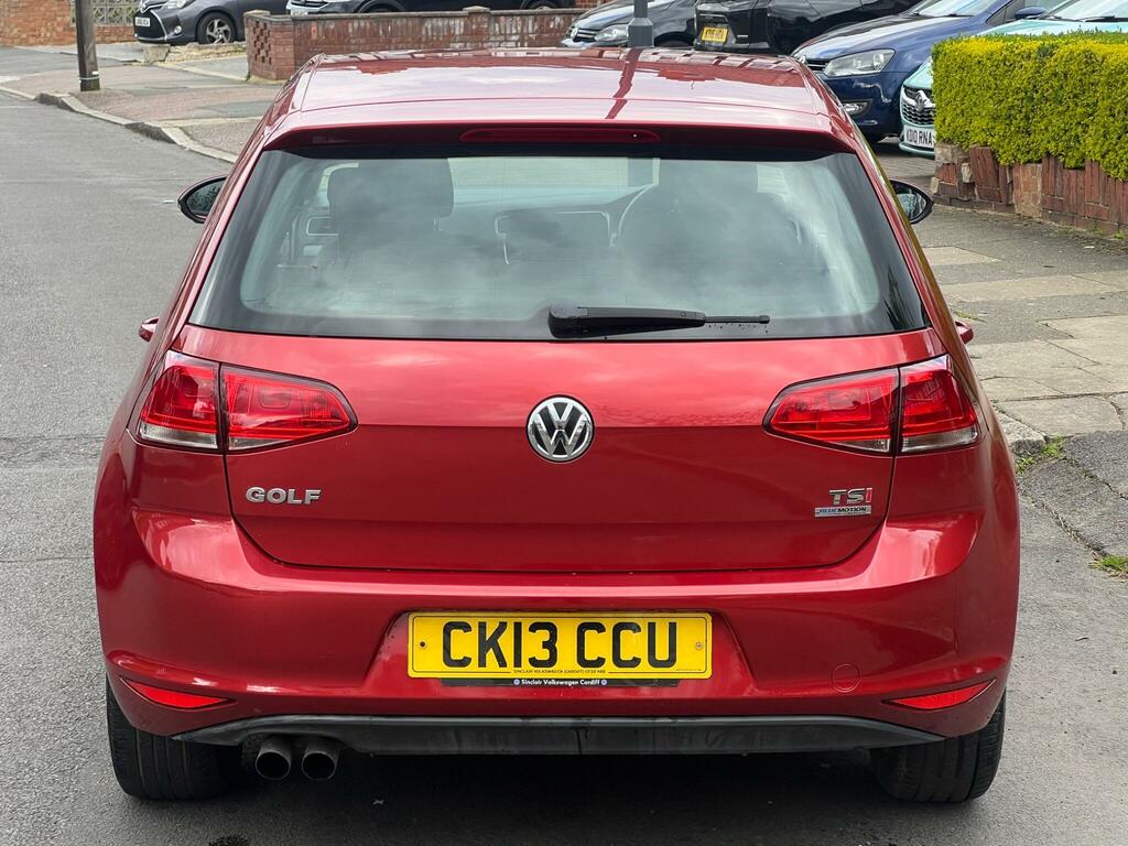 Volkswagen Golf 1.4 Tsi Bluemotion Tech Se Euro 5 Ss CK13CCU Red #4