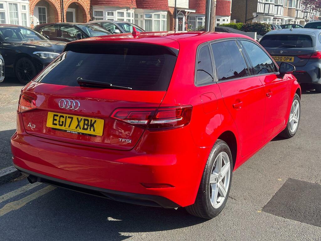 Audi A3 1.0 Tfsi Se Sportback Euro 6 Ss EG17XBK Red #4