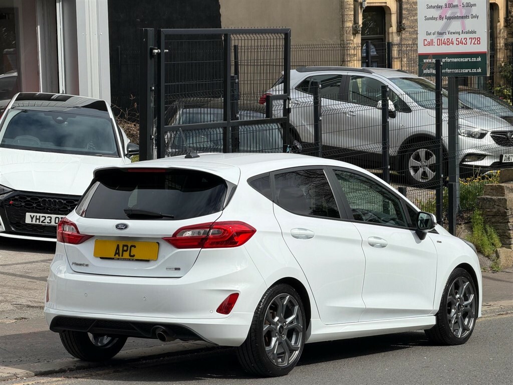 Ford Fiesta 1.0T Ecoboost Mhev St-line Edition Euro 6 Ss MW21XFL White #6