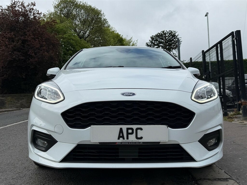 Ford Fiesta 1.0T Ecoboost Mhev St-line Edition Euro 6 Ss MW21XFL White #2