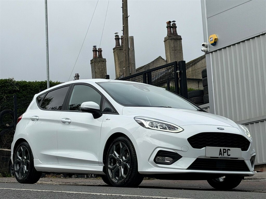 Ford Fiesta 1.0T Ecoboost Mhev St-line Edition Euro 6 Ss White