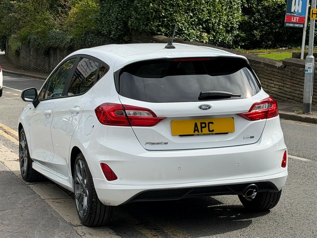 Ford Fiesta 1.0T Ecoboost Mhev St-line Edition Euro 6 Ss MW21XFL White #4