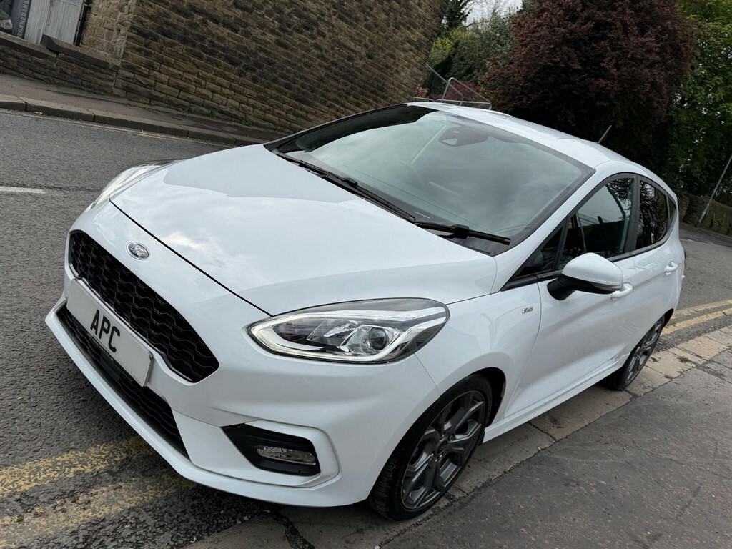 Ford Fiesta 1.0T Ecoboost Mhev St-line Edition Euro 6 Ss MW21XFL White #3
