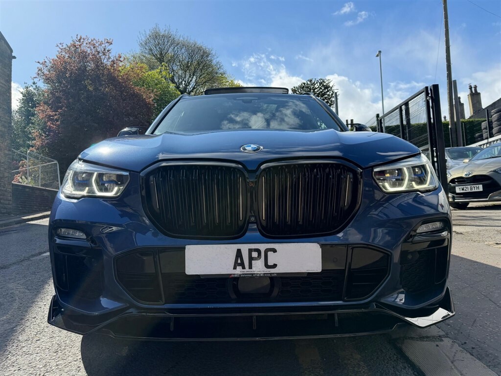 BMW X5 3.0 M50d Xdrive Euro 6 Ss EF19WTU Blue #2