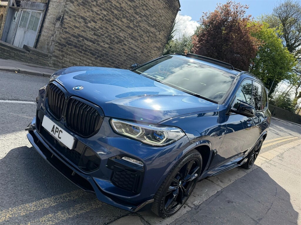 BMW X5 3.0 M50d Xdrive Euro 6 Ss EF19WTU Blue #3