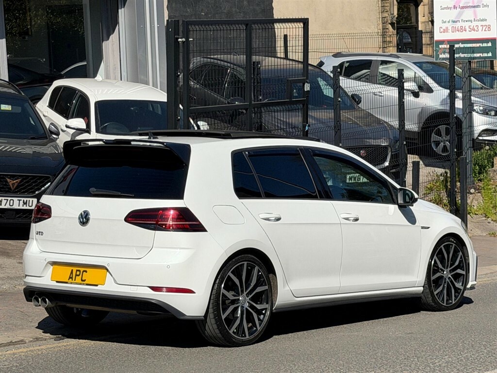 Volkswagen Golf 2.0 Tdi Gtd Dsg Euro 6 Ss FL19BOU White #6