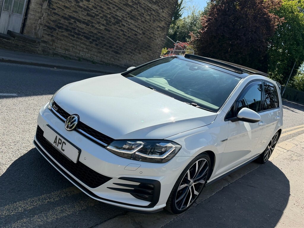Volkswagen Golf 2.0 Tdi Gtd Dsg Euro 6 Ss FL19BOU White #3