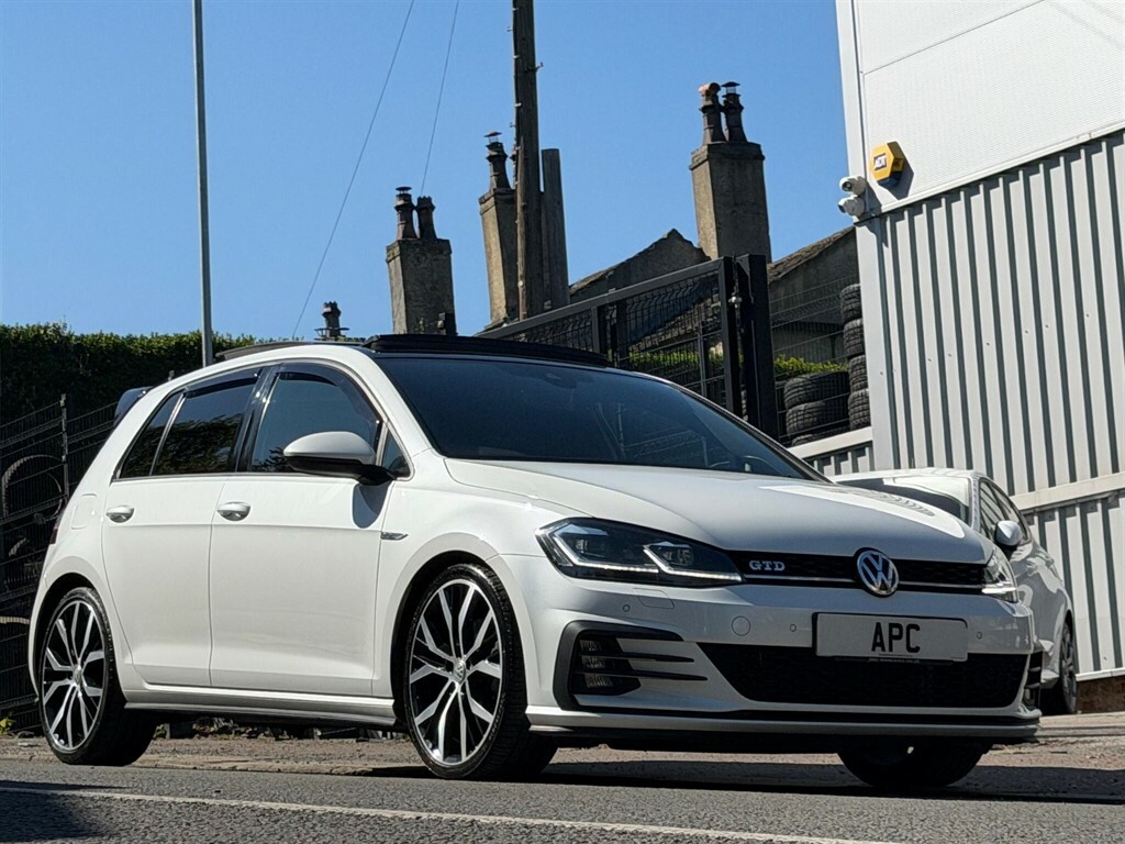 Volkswagen Golf 2.0 Tdi Gtd Dsg Euro 6 Ss White