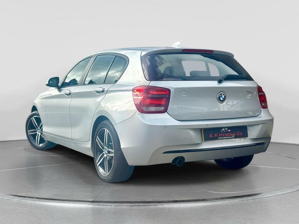 BMW 1 Series Hatchback 2.0 116D Sport Euro 5 Ss 20 Silver #2