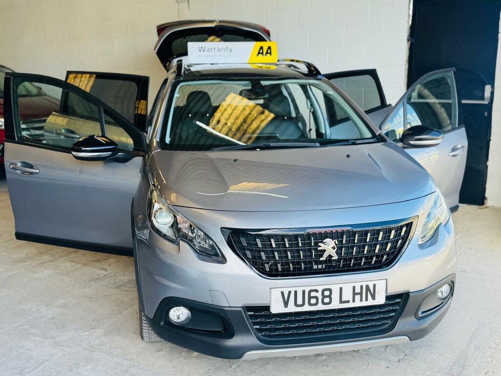 Peugeot 2008 1.2 Puretech Gpf Gt Line Euro 6 Ss VU68LHN Grey #3