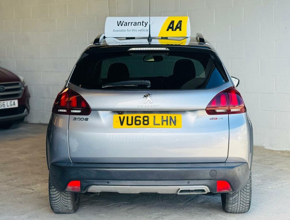 Peugeot 2008 1.2 Puretech Gpf Gt Line Euro 6 Ss VU68LHN Grey #5