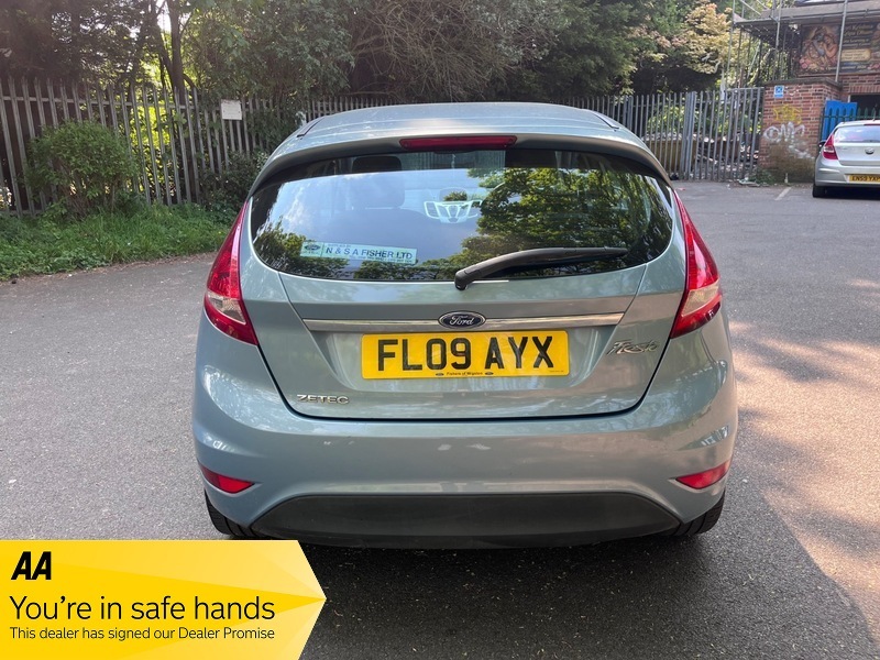 Ford Fiesta 1.25 Zetec FL09AYX Blue #6