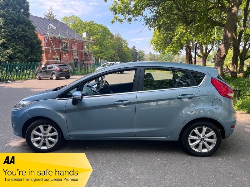 Ford Fiesta 1.25 Zetec FL09AYX Blue #4