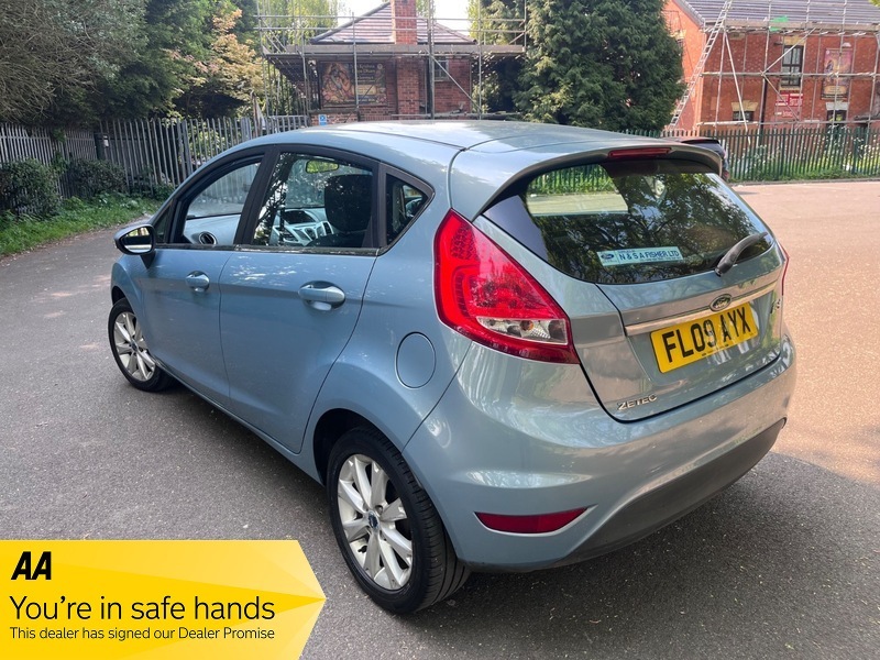 Ford Fiesta 1.25 Zetec FL09AYX Blue #5
