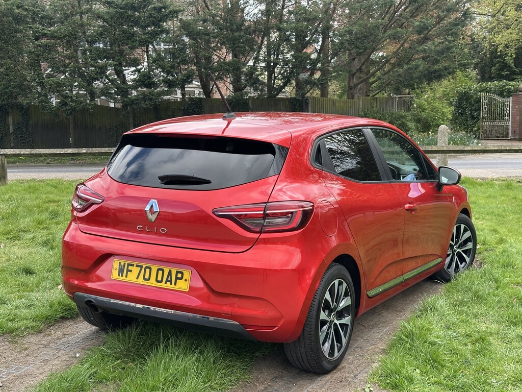 Renault Clio Hatchback 1.5 Iconic Blue Dci 85 202070 WF70OAP Red #4