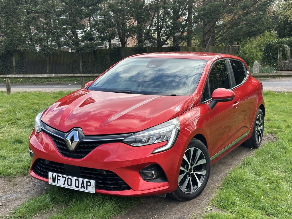 Renault Clio Hatchback 1.5 Iconic Blue Dci 85 202070 WF70OAP Red #2