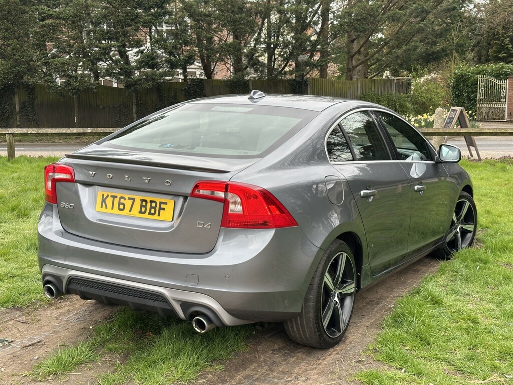 Volvo S60 Saloon 2.0 R-design Lux Nav D4 201767 Grey #4
