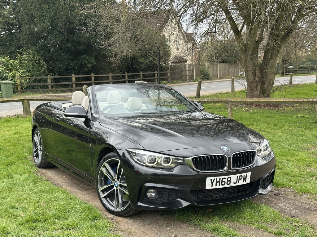 BMW 4 Series Convertible 3.0 430D M Sport Convertible 2019 Black