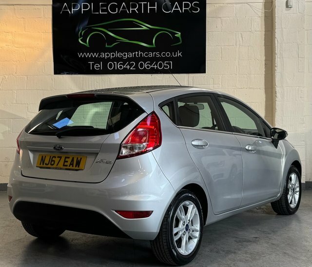 Ford Fiesta Zetec Hatchback NJ67EAW Silver #3