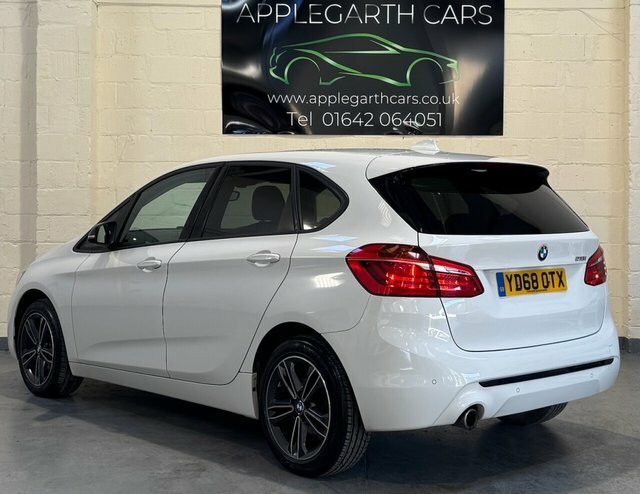BMW 2 Series Active Tourer 218I Sport Mpv YD68OTX White #5