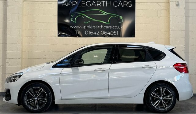 BMW 2 Series Active Tourer 218I Sport Mpv YD68OTX White #4