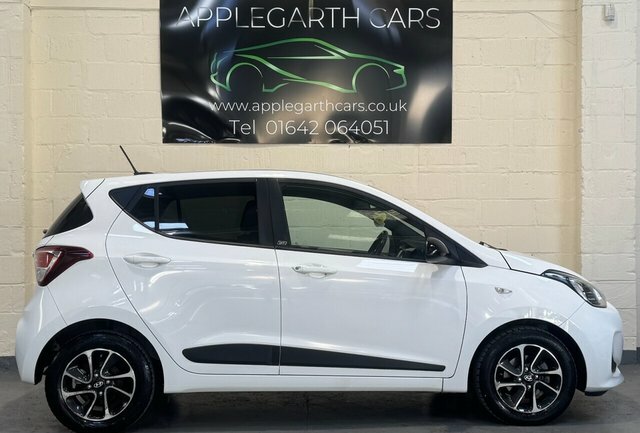 Hyundai I10 Go Se Hatchback YE68HNG White #2