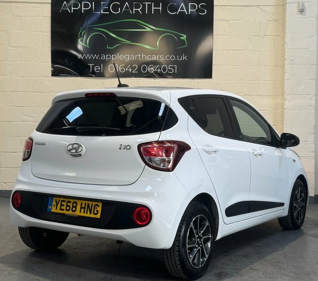 Hyundai I10 Go Se Hatchback YE68HNG White #3