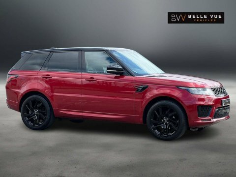 Land Rover Range Rover Sport 3.0 Range Rover GV67GCK Red #3