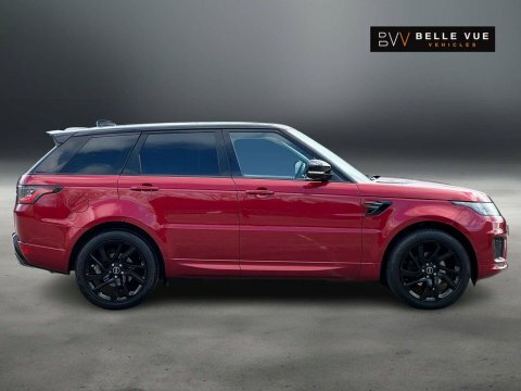 Land Rover Range Rover Sport 3.0 Range Rover GV67GCK Red #4