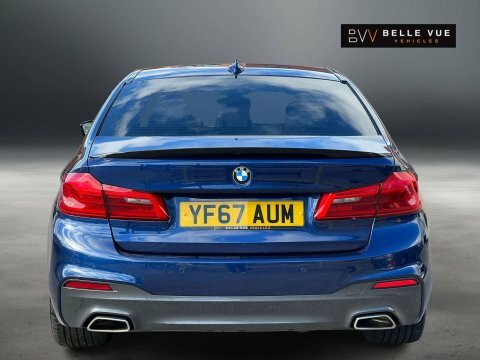 BMW 5 Series 2.0 520D M YF67AUM Blue #5