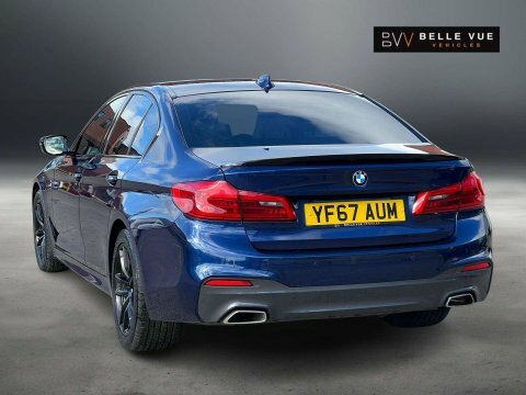 BMW 5 Series 2.0 520D M YF67AUM Blue #6