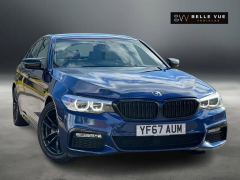 BMW 5 Series 2.0 520D M Blue