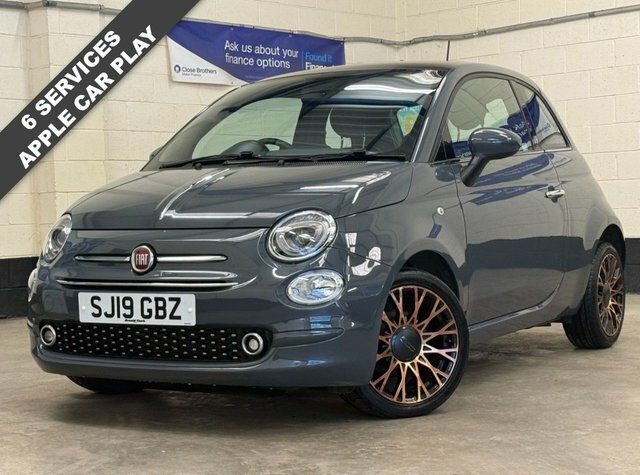 Fiat 500 1.2 120Th Hatchback Euro 6 S Grey