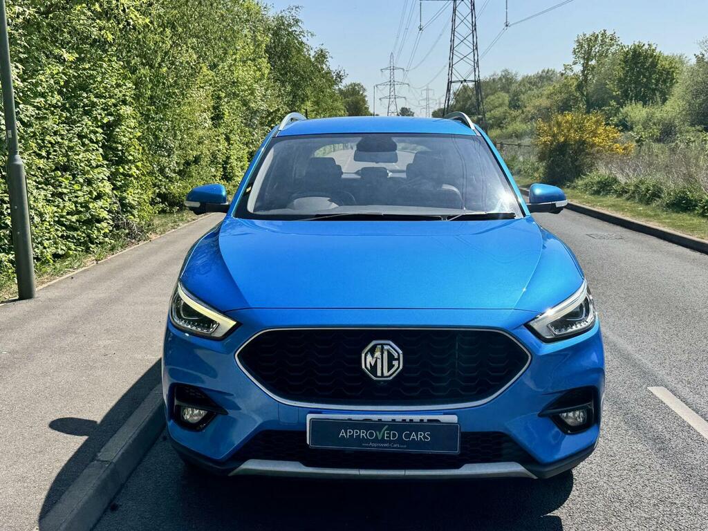 MG ZS Suv 1.5 Vti-tech Exclusive Euro 6 Ss 2021 LA21KHP Blue #4
