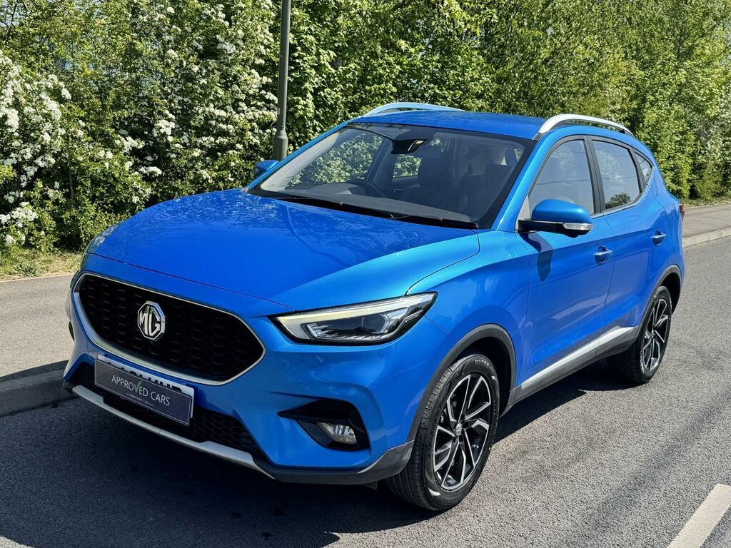 MG ZS Suv 1.5 Vti-tech Exclusive Euro 6 Ss 2021 LA21KHP Blue #5