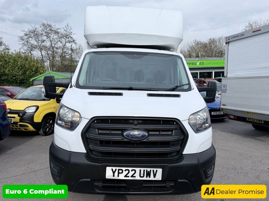 Ford Transit Custom 2L Leader YP22UWV White #2