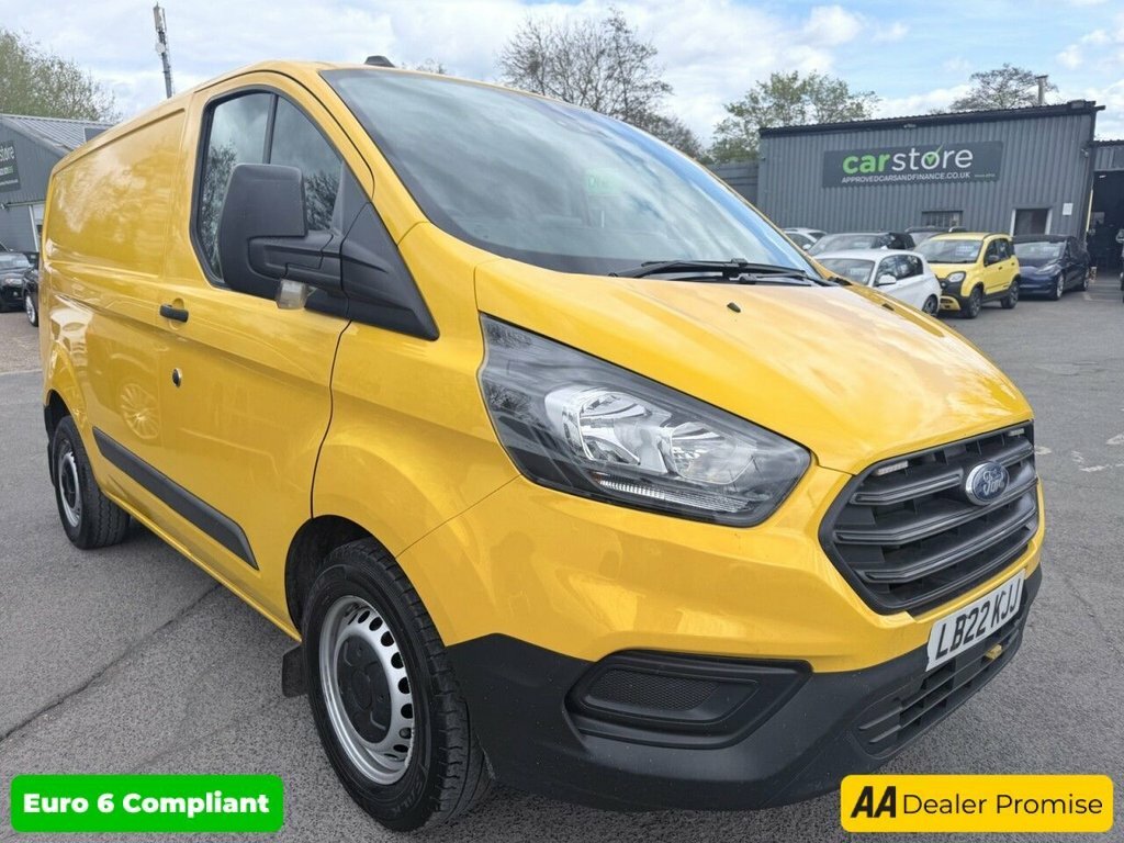 Ford Transit Custom 2L Leader Yellow