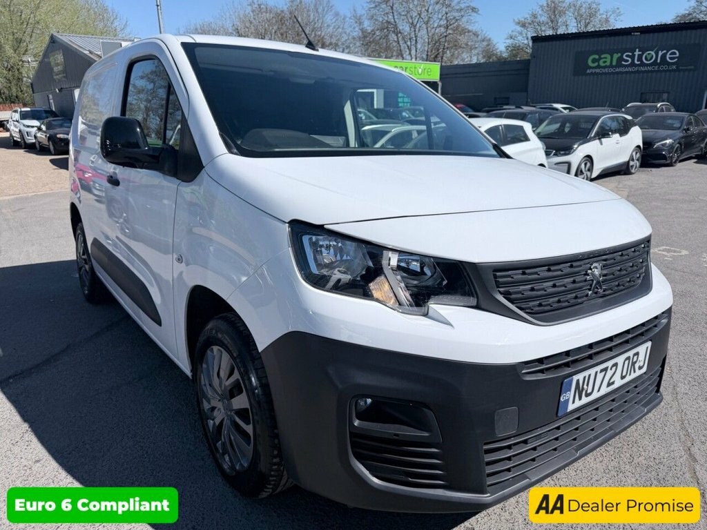 Peugeot Partner 1.5L Professional Premium White
