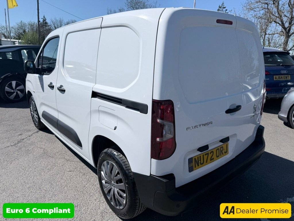 Peugeot Partner 1.5L Professional Premium NU72ORJ White #6