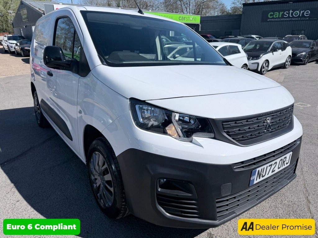 Peugeot Partner 1.5L Professional Premium NU72ORJ White #2