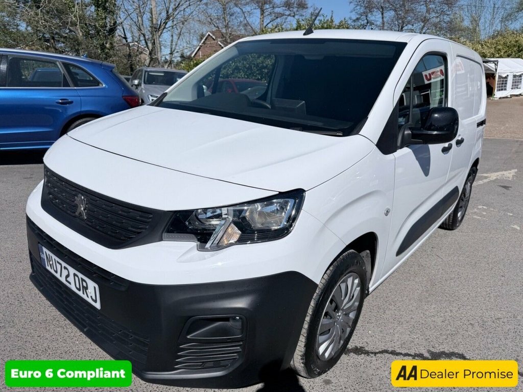 Peugeot Partner 1.5L Professional Premium NU72ORJ White #4