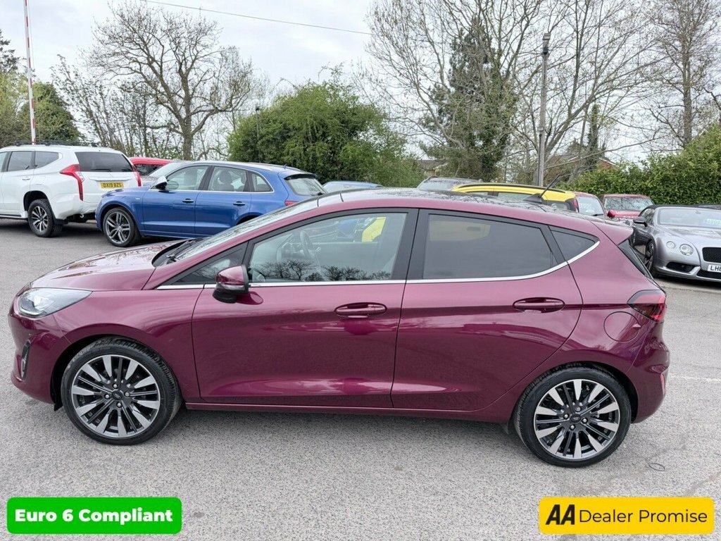 Ford Fiesta 1L Titanium Vignale MA22CWP Red #5