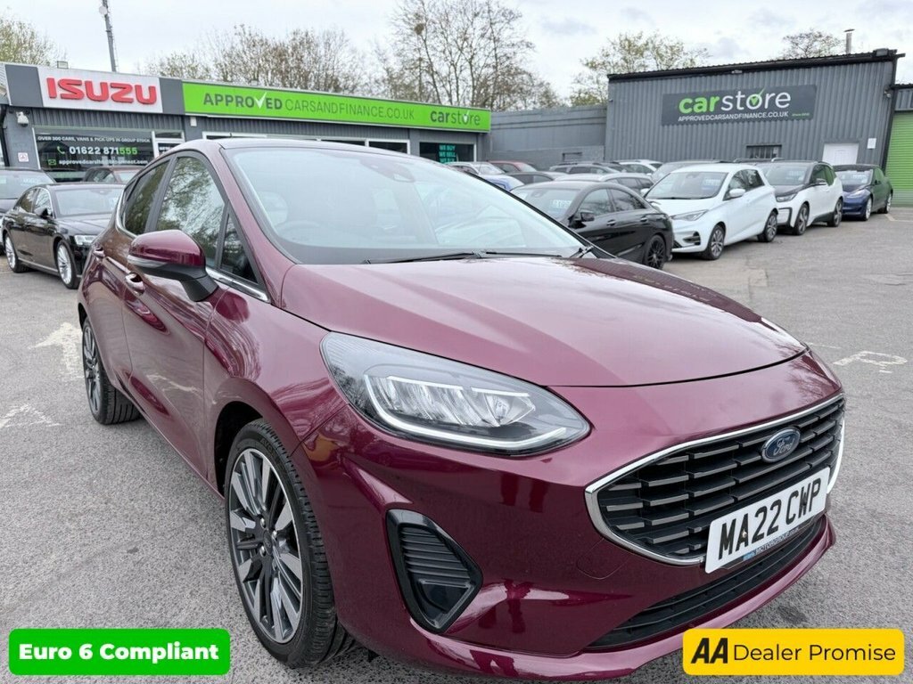 Ford Fiesta 1L Titanium Vignale MA22CWP Red #2