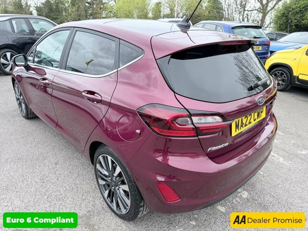Ford Fiesta 1L Titanium Vignale MA22CWP Red #6