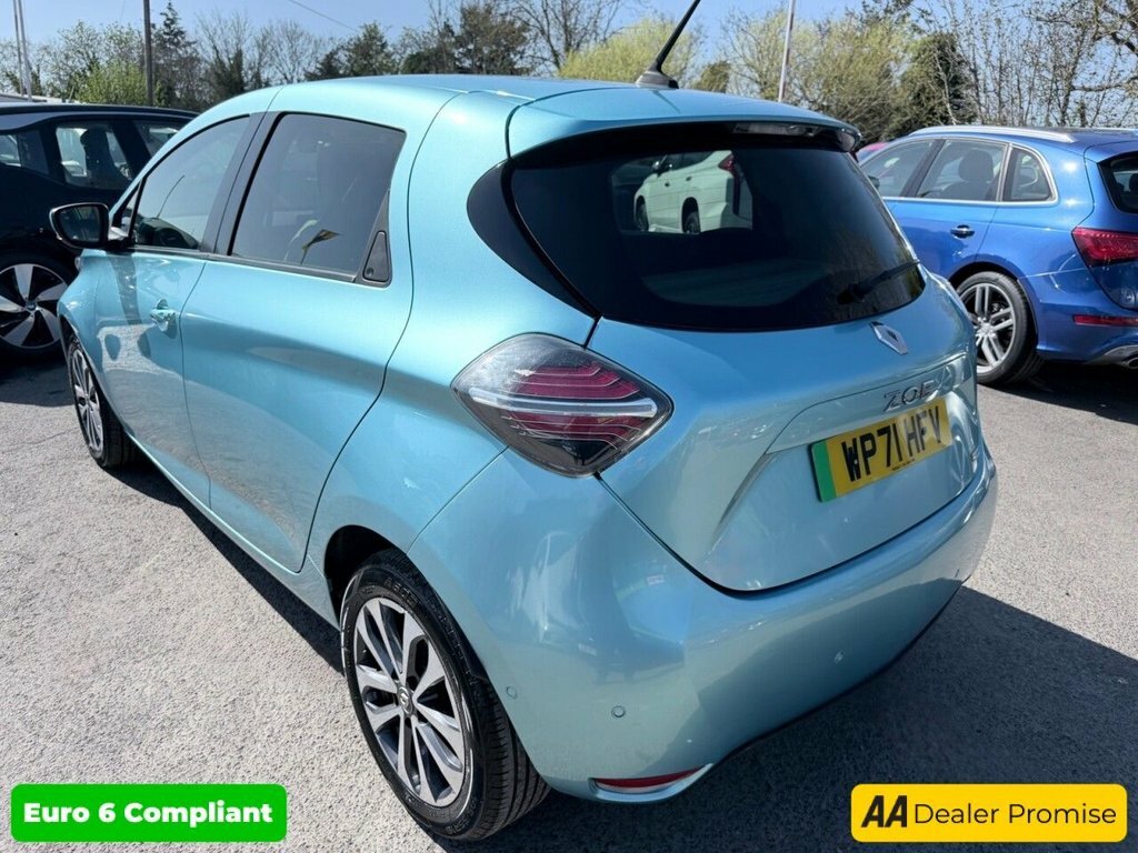 Renault Zoe Hatchback WP71HFV Blue #6