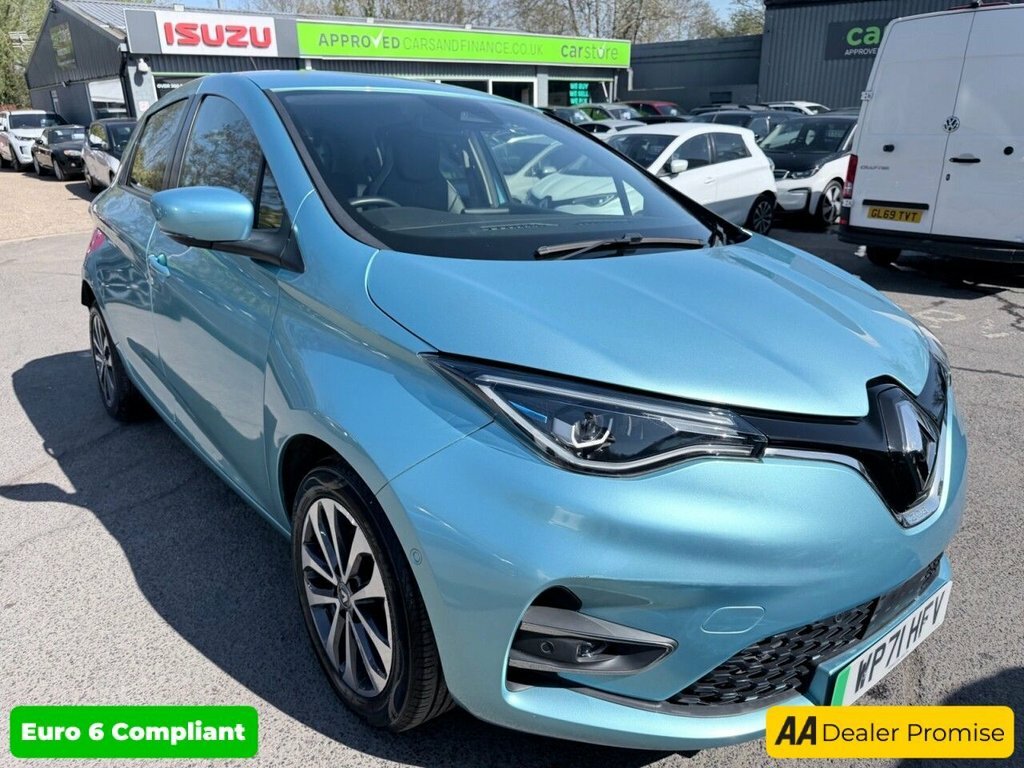Renault Zoe Hatchback WP71HFV Blue #2